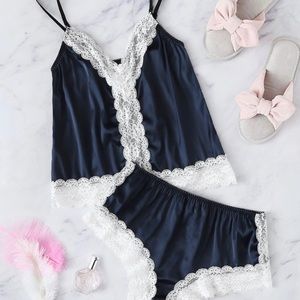 NWT Sexy Navy sleep set- Medium